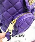 Шкіряний рюкзак Moschino Quilted Mini Backpack