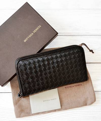 Гаманець Bottega Veneta Black