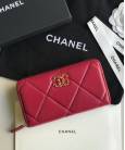 Гаманець Сhan*l 19 Flap Long Flap Wallet Red