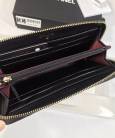 Гаманець Сhan*l Zip Around Wallet Lambskin Leather