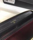 Гаманець Сhan*l Zip Around Wallet Lambskin Leather