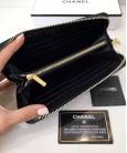 Гаманець Сhan*l Patent Leather Zip Wallet