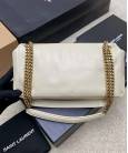 Сумка Saint Laurent Calypso Leather Shoulder Bag  White