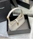 Сумка Saint Laurent Le 5 À 7 Leather Shoulder Bag White