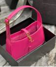 Сумка Saint Laurent Le 5 À 7 Leather Shoulder Bag Fuchsia