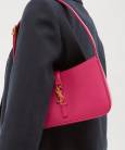 Сумка Saint Laurent Le 5 À 7 Leather Shoulder Bag Fuchsia